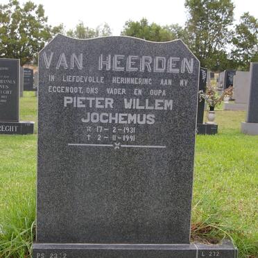 HEERDEN Pieter Willem Jochemus, van 1931-1991