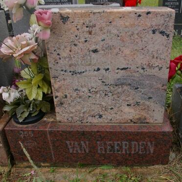 HEERDEN Barend Jacobus Johannes, van 1930-2001