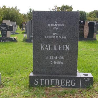 STOFBERG Kathleen 1916-1994