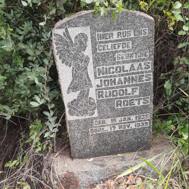 ROETS Nicolaas Johannes Rudolf 1935-1939