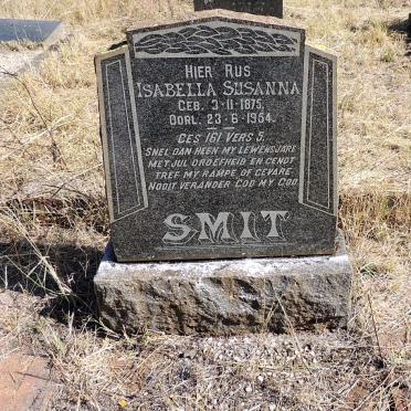 SMIT Isabella Susanna 1875-1954