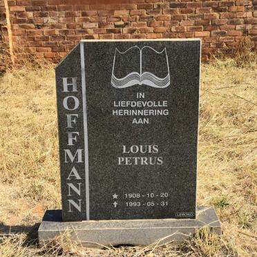 HOFFMANN Louis Petrus 1908-1993