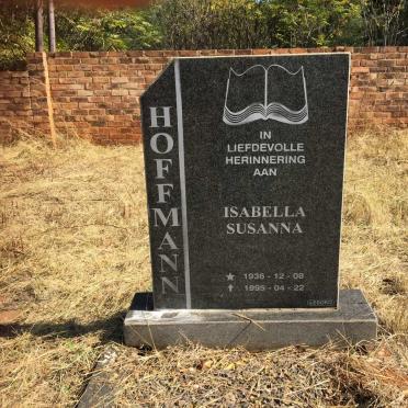 HOFFMANN Isabella Susanna 1936-1995