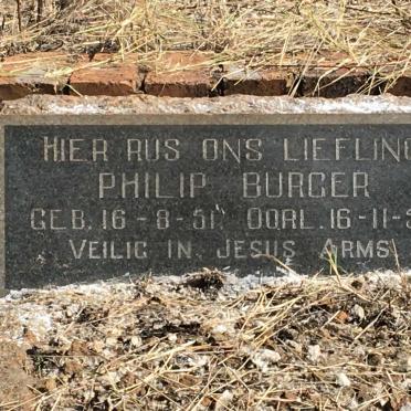BURGER Philip 1951-1951