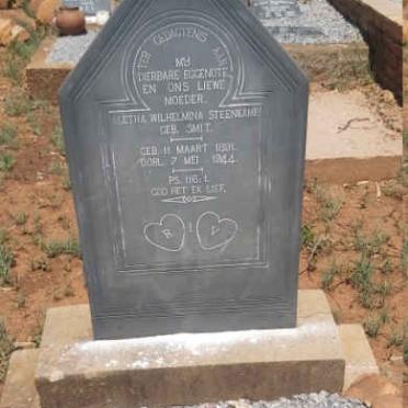 STEENKAMP Aletha Wilhelmina nee SMIT 1891-1944