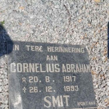 SMIT Cornelius Abraham 1917-1993