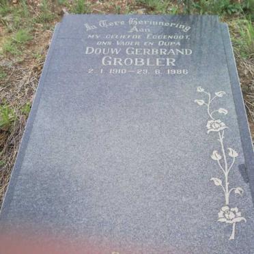 GROBLER Douw Gerbrand 1910-1986