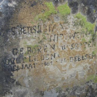NIEUWENHUIZEN Gusberts Abram 1901-1901