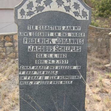 SCHEEPERS Frederik Johannes Jacobus 1882-1937
