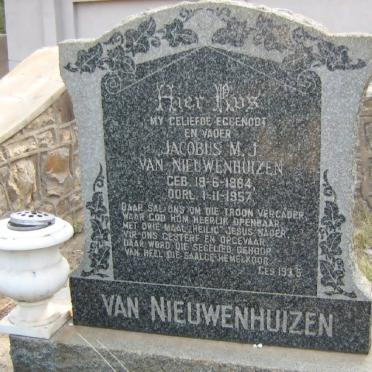 NIEUWENHUIZEN Jacobus M.J., van 1884-1957