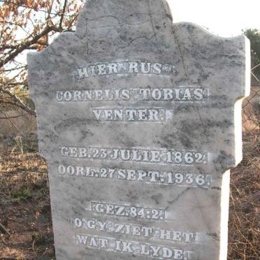 VENTER Cornelis Tobias  1862-1936