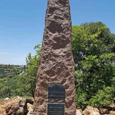 1. SMUTS memorial / gedenksteen