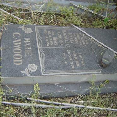 CAWOOD Maria Magdalena nee ROOS 1937-1976