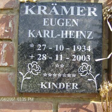 KRAMER Eugen Karl-Heinz 1934-2003