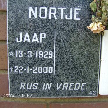 NORTJÉ Jaap 1929-2000