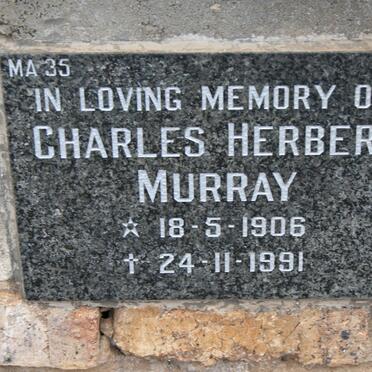MURRAY Charles Herbert 1906-1991