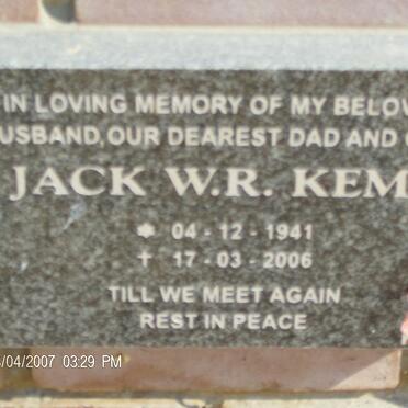 KEMP Jack W.R. 1941-2006
