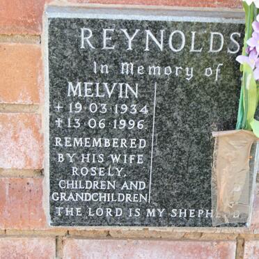REYNOLDS Melvin 1934-1996