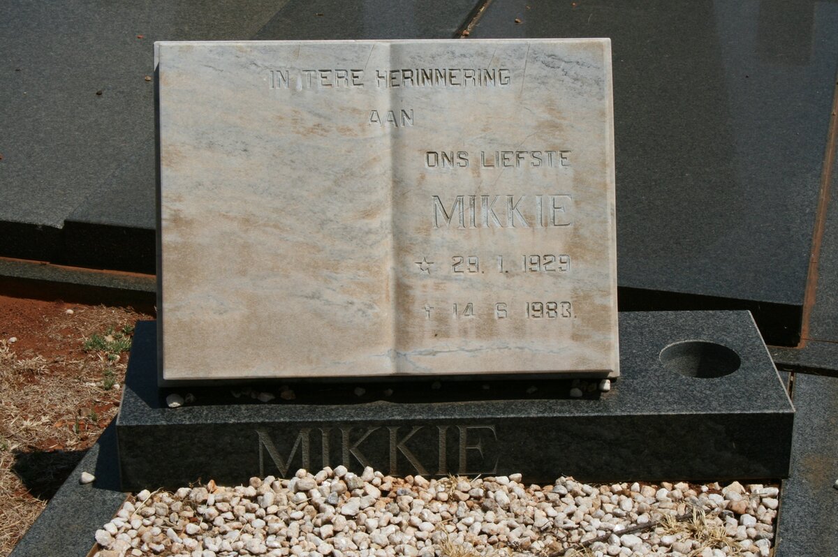 ? Mikkie 1929-1983