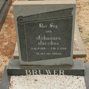BRUWER Johannes Jacobus 1919-1984