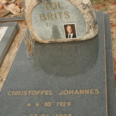 BRITS Christoffel Johannes 1929-1993