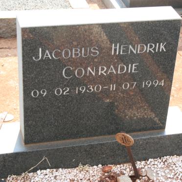 CONRADIE Jacobus Hendrik 1930-1994