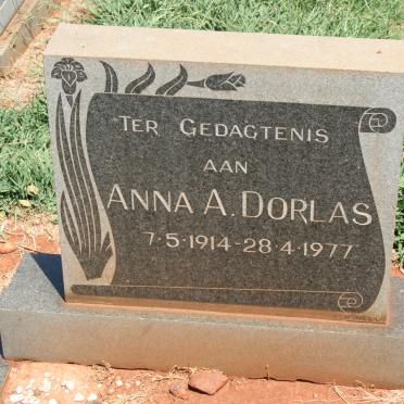 DORLAS Anna A. 1914-1977