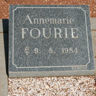 FOURIE Annemarie 1984-1984
