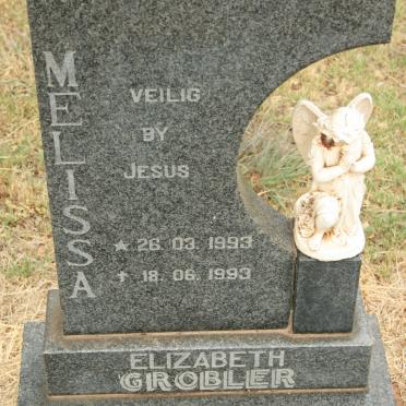 GROBLER Melissa Elizabeth 1993-1993