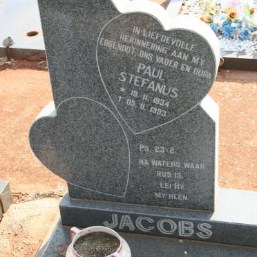 JACOBS Paul Stefanus 1934-1993