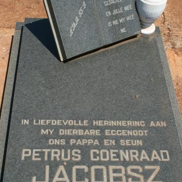 JACOBSZ Petrus Coenraad 1943-1978