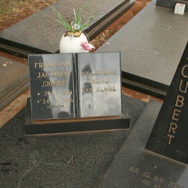 JOUBERT Francois Jacobus 1914-1986 &amp; Martha Catharina M. 1917-2002
