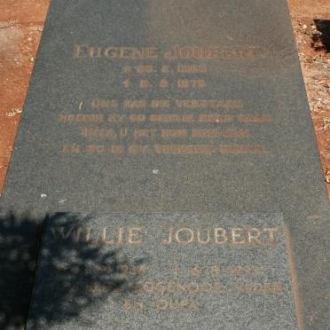 JOUBERT Eugene 1960-1978 :: JOUBERT Willie 1936-1993