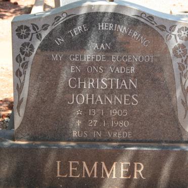 LEMMER Christian Johannes 1905-1980