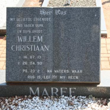 MAREE Willem Christiaan 1913-1990