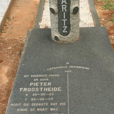 MARITZ Pieter Troostheide 1935-1993
