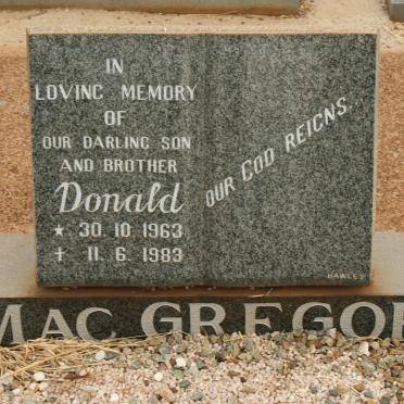 MacGREGOR Donald 1963-1983