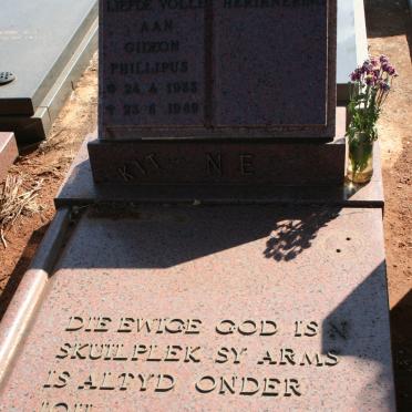 NEL Gideon Phillipus 1933-1989