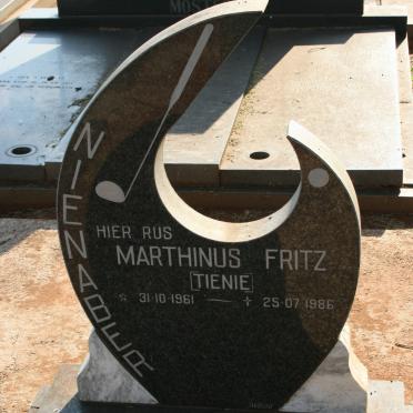 NIENABER Marthinus Fritz 1961-1986