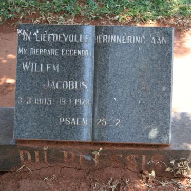 PLESSIS Willem Jacobus, du 1905-1978