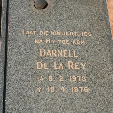 REY Darnell, de la 1973-1976