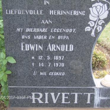 RIVETT Edwin Arnold 1897-1970