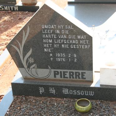 ROSSOUW P.H. 1935-1976