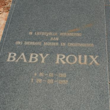 ROUX Baby 1910-1982