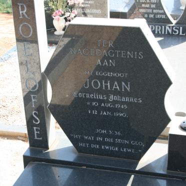 ROELOFSE Cornelius Johannes 1945-1990