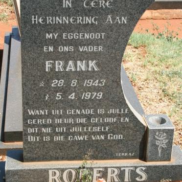 ROBERTS Frank 1943-1979