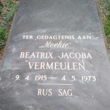 VERMEULEN Beatrix Jacoba 1915-1973