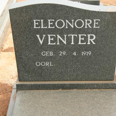 VENTER Eleonore 1919-