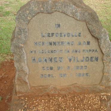 VILJOEN Hannes 1922-1966