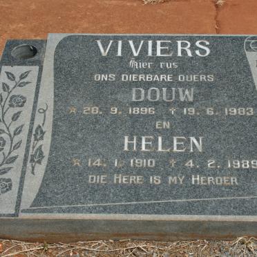 VIVIERS Douw 1896-1983 &amp; Helen 1910-1989